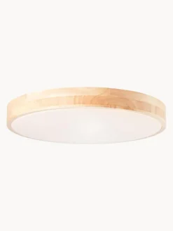 Plafón LED de madera Slimline, con mando a distancia