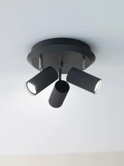 Plafón pequeño de metal Costilla