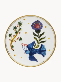 Plato artesanal de porcelana Little Bird