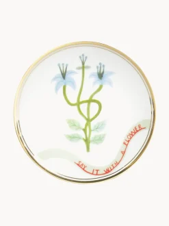 Plato artesanal de porcelana Alpine