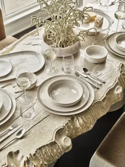 Plato de porcelana con esmalte reactivo Zuma, 2 uds.