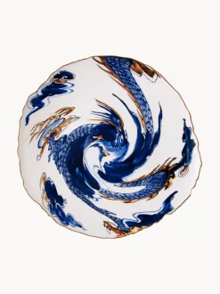 Plato llano de porcelana Classic On Acid