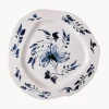 Plato llano de porcelana Classic On Acid