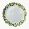 Plato llano pintado a mano Lily of the Valley
