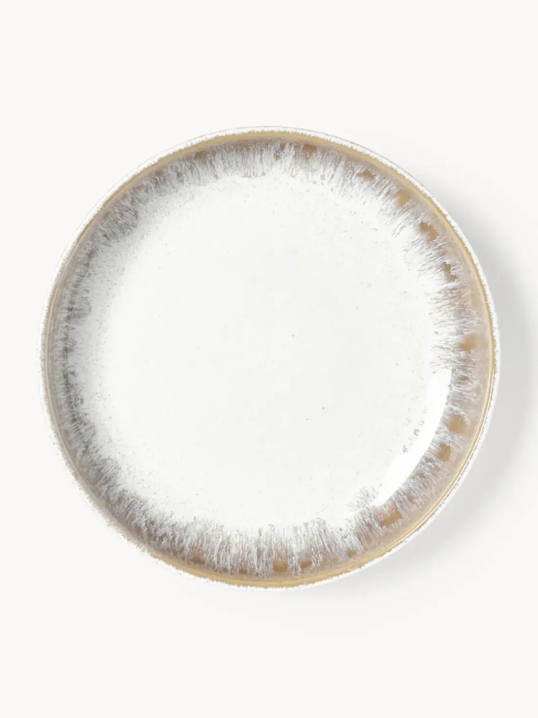 Platos de pasta artesanales con esmalte reactivo Danza, 4 uds.