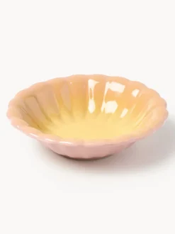 Platos hondos artesanales Marguerite, 4 uds.