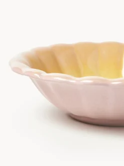Platos hondos artesanales Marguerite, 4 uds.