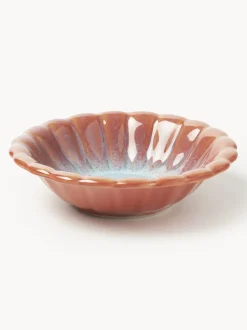 Platos hondos artesanales Marguerite, 4 uds.