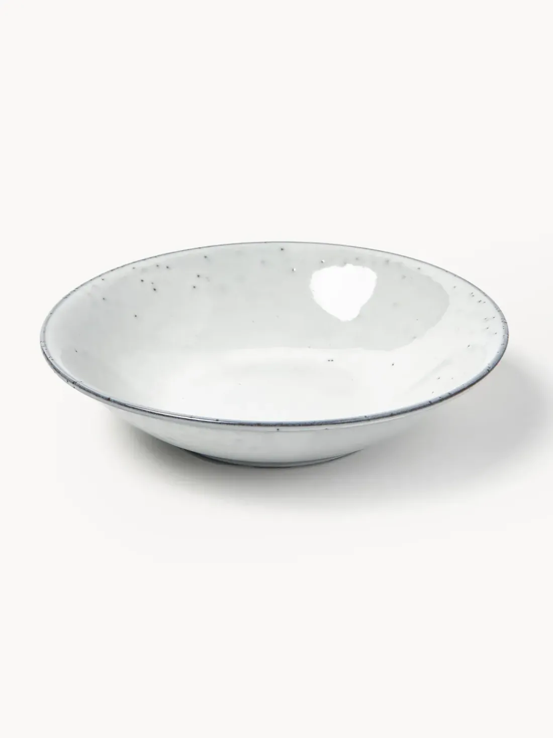 Platos hondos artesanales Nordic Sand, 4 uds.