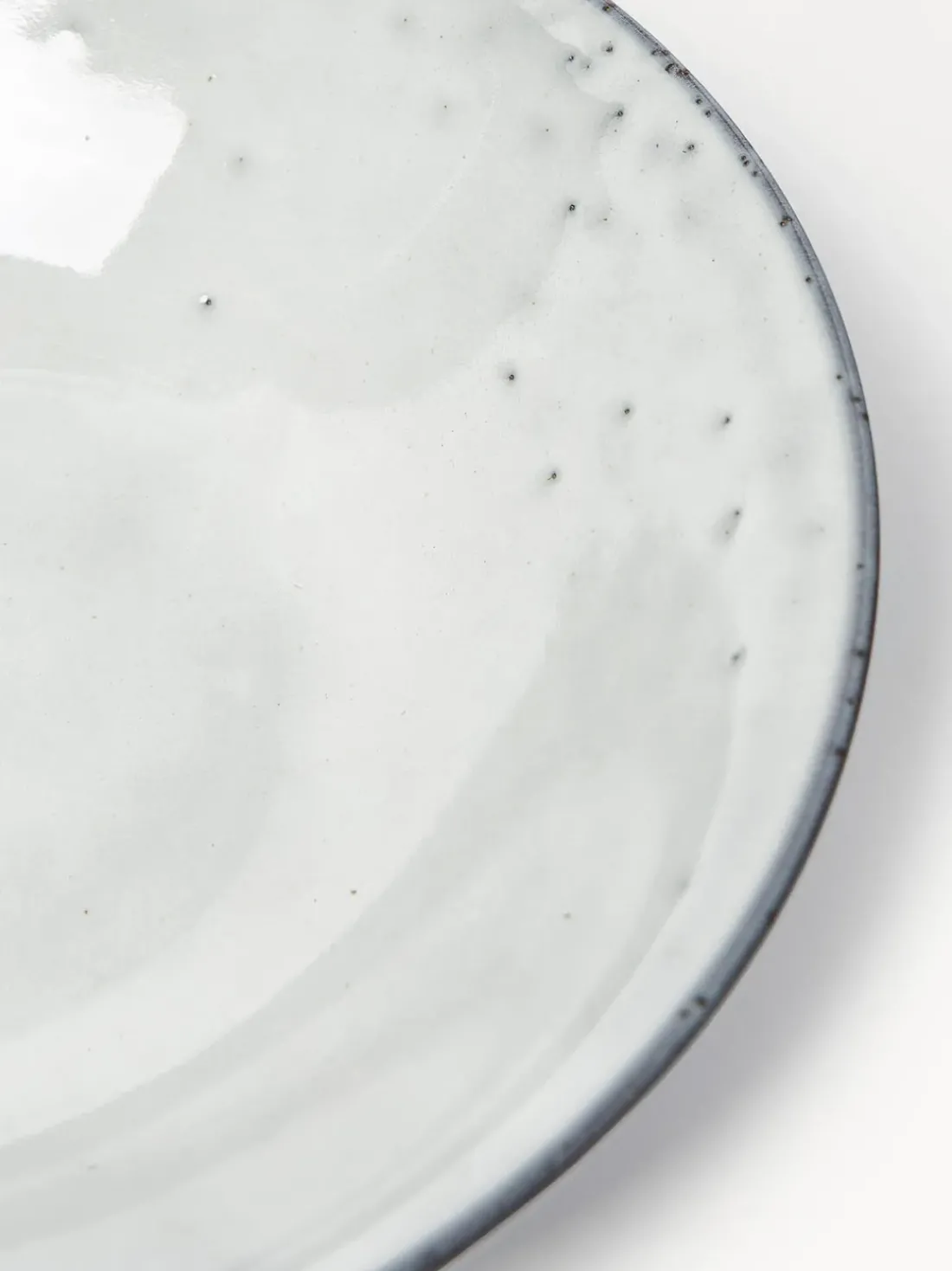 Platos hondos artesanales Nordic Sand, 4 uds.