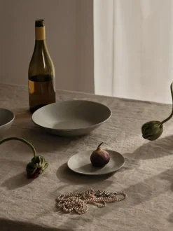 Platos hondos artesanales Nordic Marsh, 4 uds.