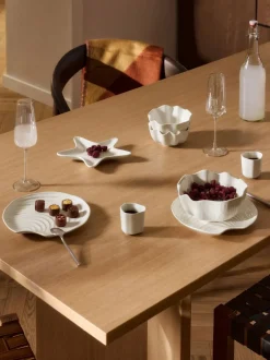 Platos hondos de porcelana Andrina (4 uds.)