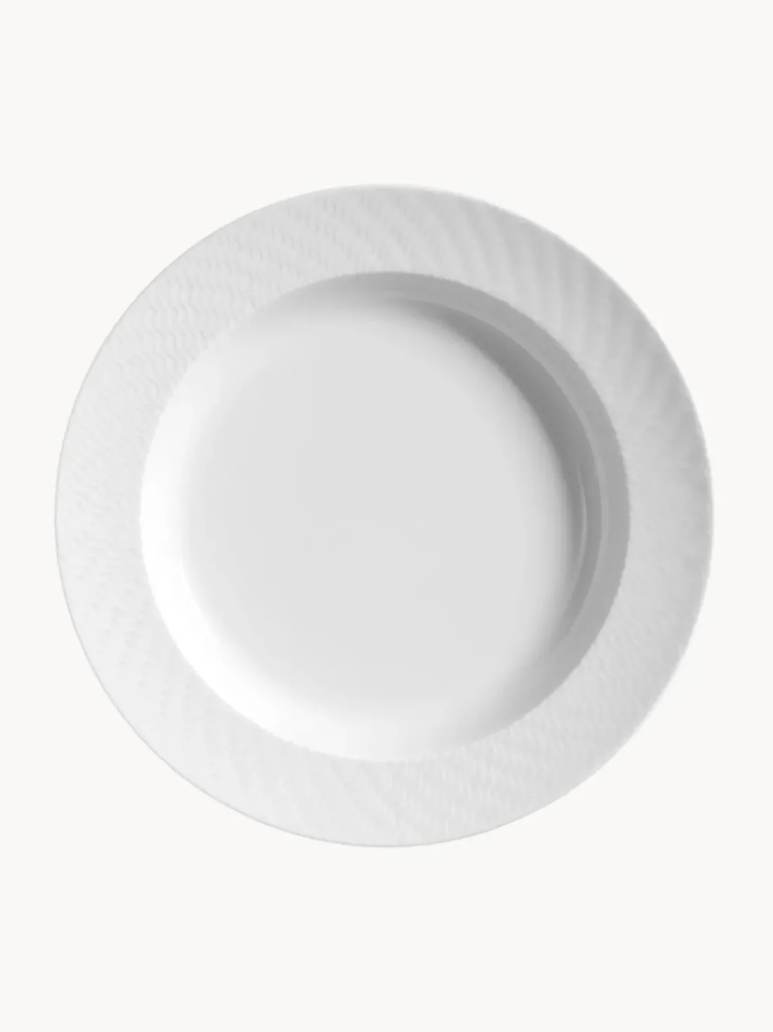 Platos hondos de porcelana artesanales No. 41, 2 uds.