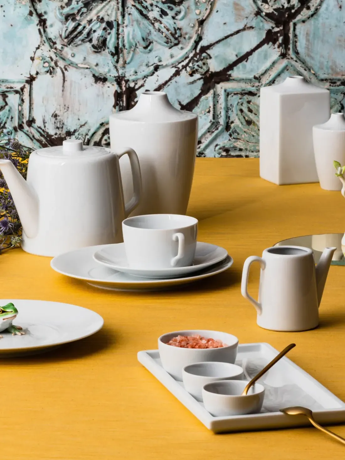 Platos hondos de porcelana artesanales Cosmopolitan, 2 uds.