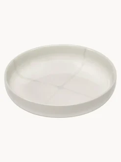 Platos hondos de porcelana con esmalte reactivo Zuma, 2 uds.