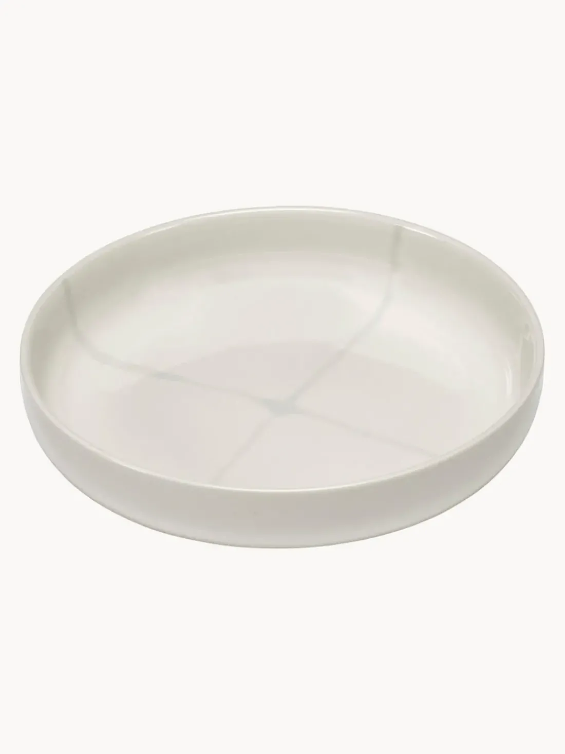 Platos hondos de porcelana con esmalte reactivo Zuma, 2 uds.