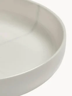 Platos hondos de porcelana con esmalte reactivo Zuma, 2 uds.