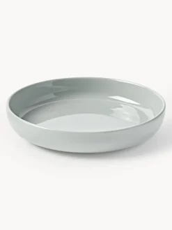 Platos hondos de porcelana Nessa, 4 uds.