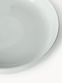 Platos hondos de porcelana Nessa, 4 uds.