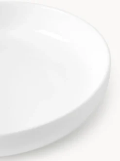 Platos hondos de porcelana Nessa, 4 uds.