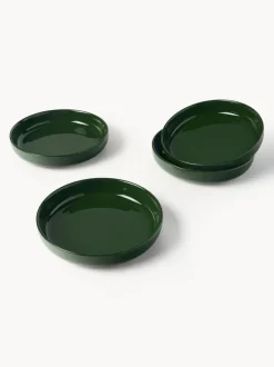 Platos hondos de porcelana Nessa, 4 uds.