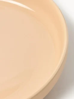 Platos hondos de porcelana Nessa, 4 uds.