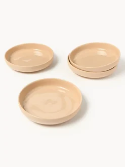 Platos hondos de porcelana Nessa, 4 uds.