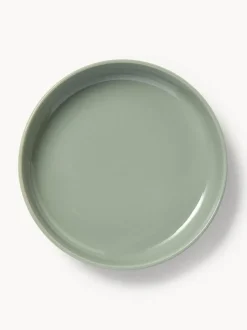 Platos hondos de porcelana Nessa, 4 uds.