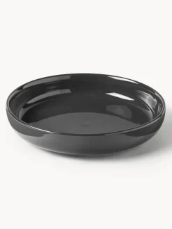 Platos hondos de porcelana Nessa, 4 uds.