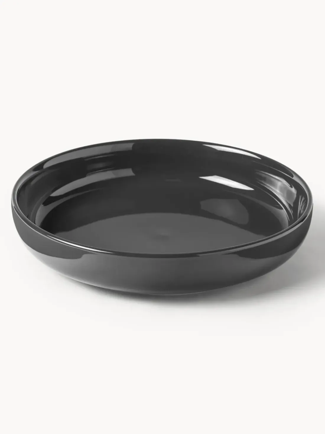 Platos hondos de porcelana Nessa, 4 uds.
