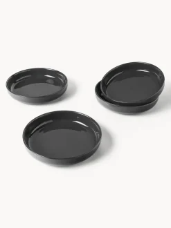 Platos hondos de porcelana Nessa, 4 uds.