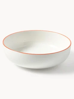 Platos hondos pequeños de porcelana Facile, 2 uds.