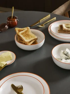 Platos hondos pequeños de porcelana Facile, 2 uds.