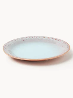 Platos llanos artesanales Marguerite, 4 uds.
