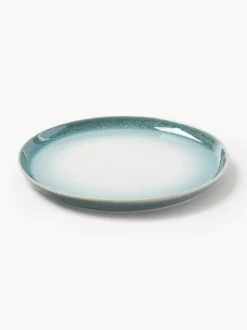 Platos llanos con esmalte reactivo Havana, 4 uds.