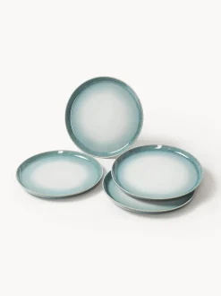 Platos llanos con esmalte reactivo Havana, 4 uds.