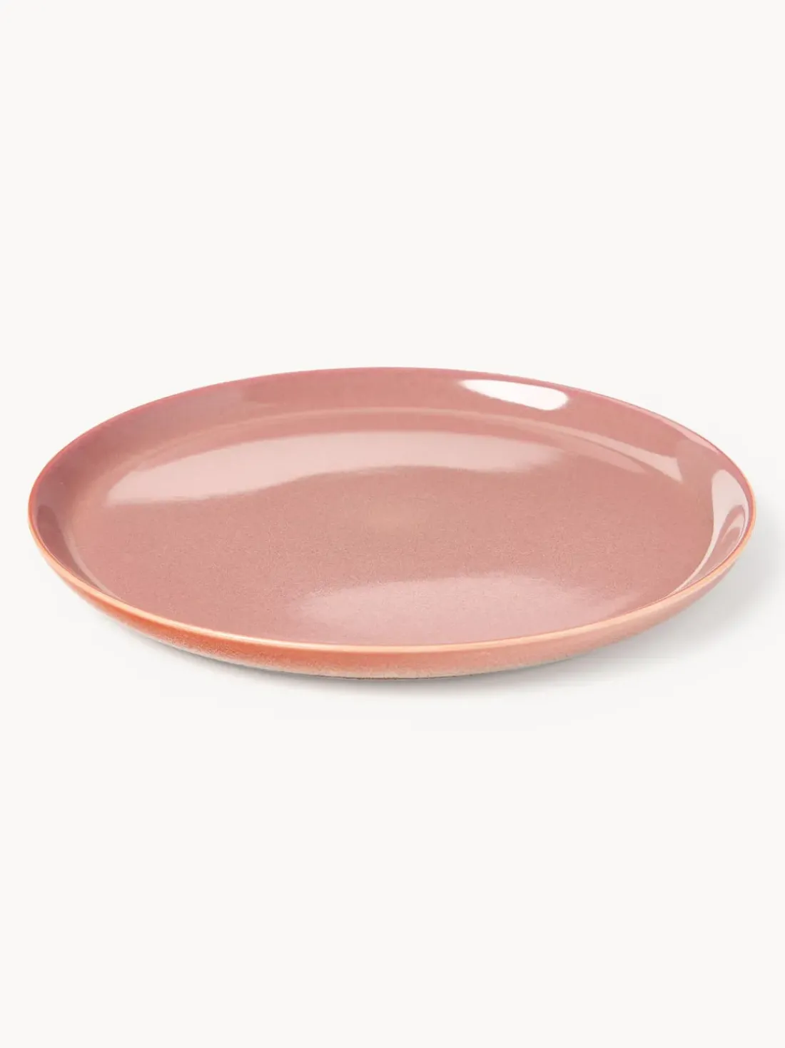 Platos llanos con esmalte reactivo Havana, 4 uds.
