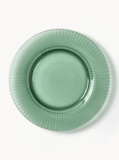 Platos llanos con relieves Effie, 4 uds.