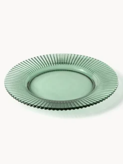 Platos llanos con relieves Effie, 4 uds.