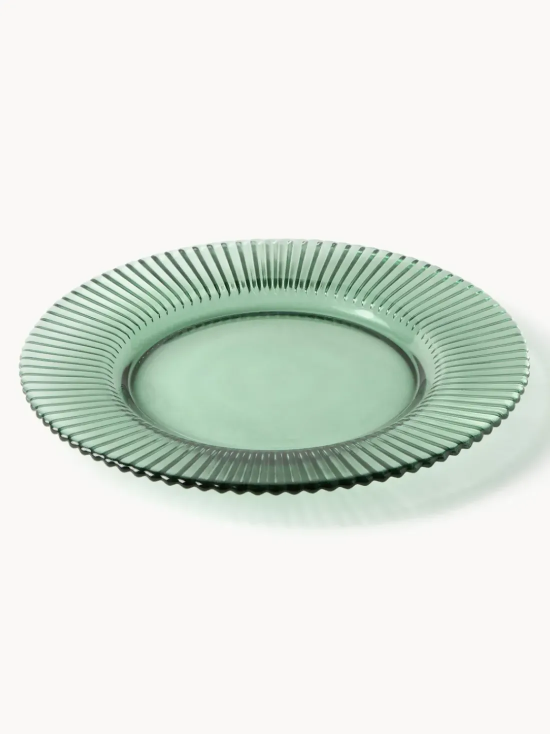 Platos llanos con relieves Effie, 4 uds.