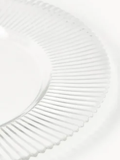 Platos llanos con relieves Effie, 4 uds.
