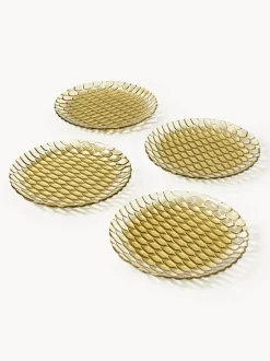 Platos llanos con relieves Jellies, 4 uds.