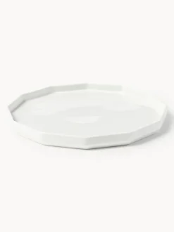 Platos llanos de porcelana Angoli, 4 uds.