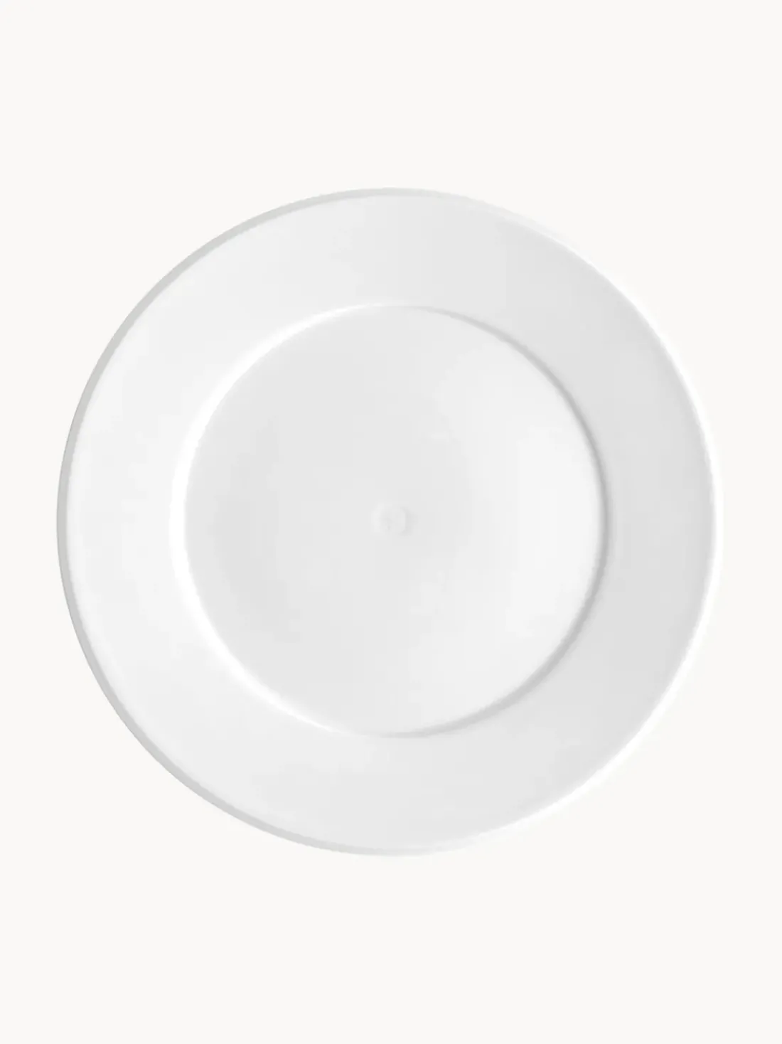 Platos llanos de porcelana artesanales Vitruv, 2 uds.