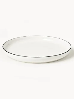Platos llanos de porcelana Facile, 2 uds.