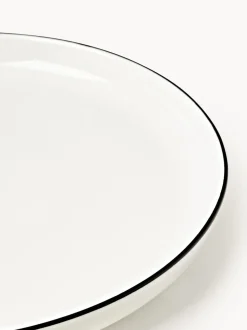 Platos llanos de porcelana Facile, 2 uds.