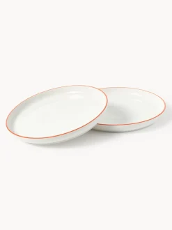 Platos llanos de porcelana Facile, 2 uds.