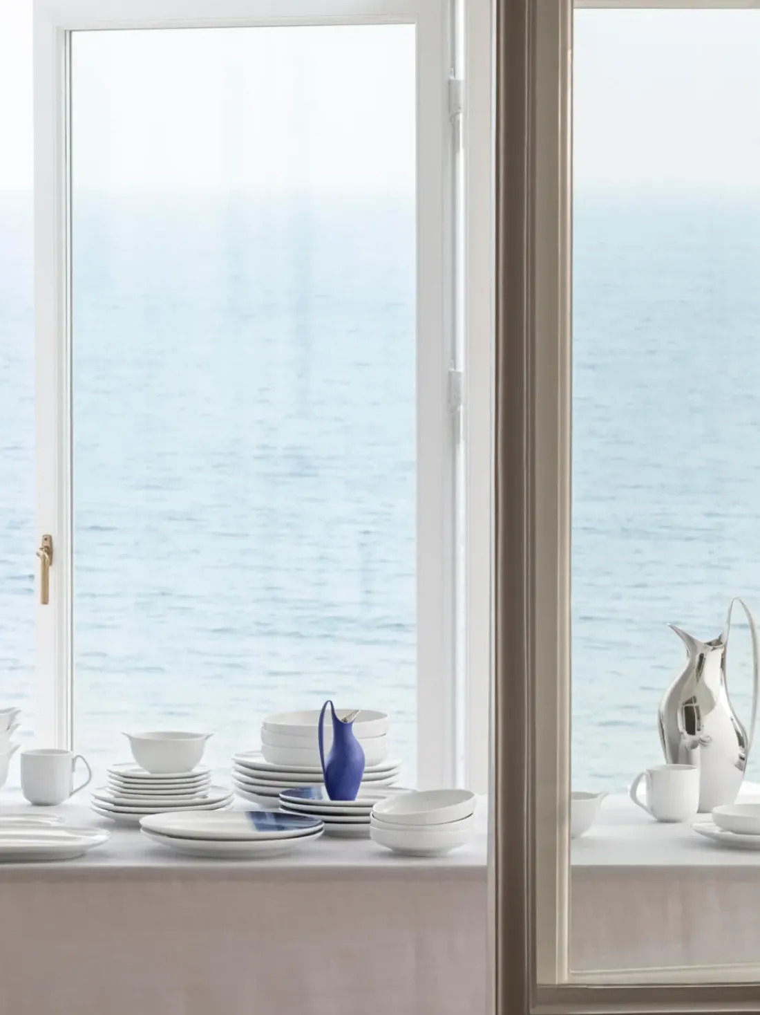 Platos llanos de porcelana Koppel, 4 uds.
