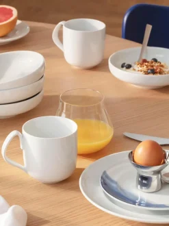 Platos llanos de porcelana Koppel, 4 uds.