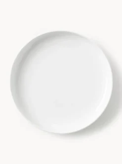 Platos llanos de porcelana Nessa, 4 uds.
